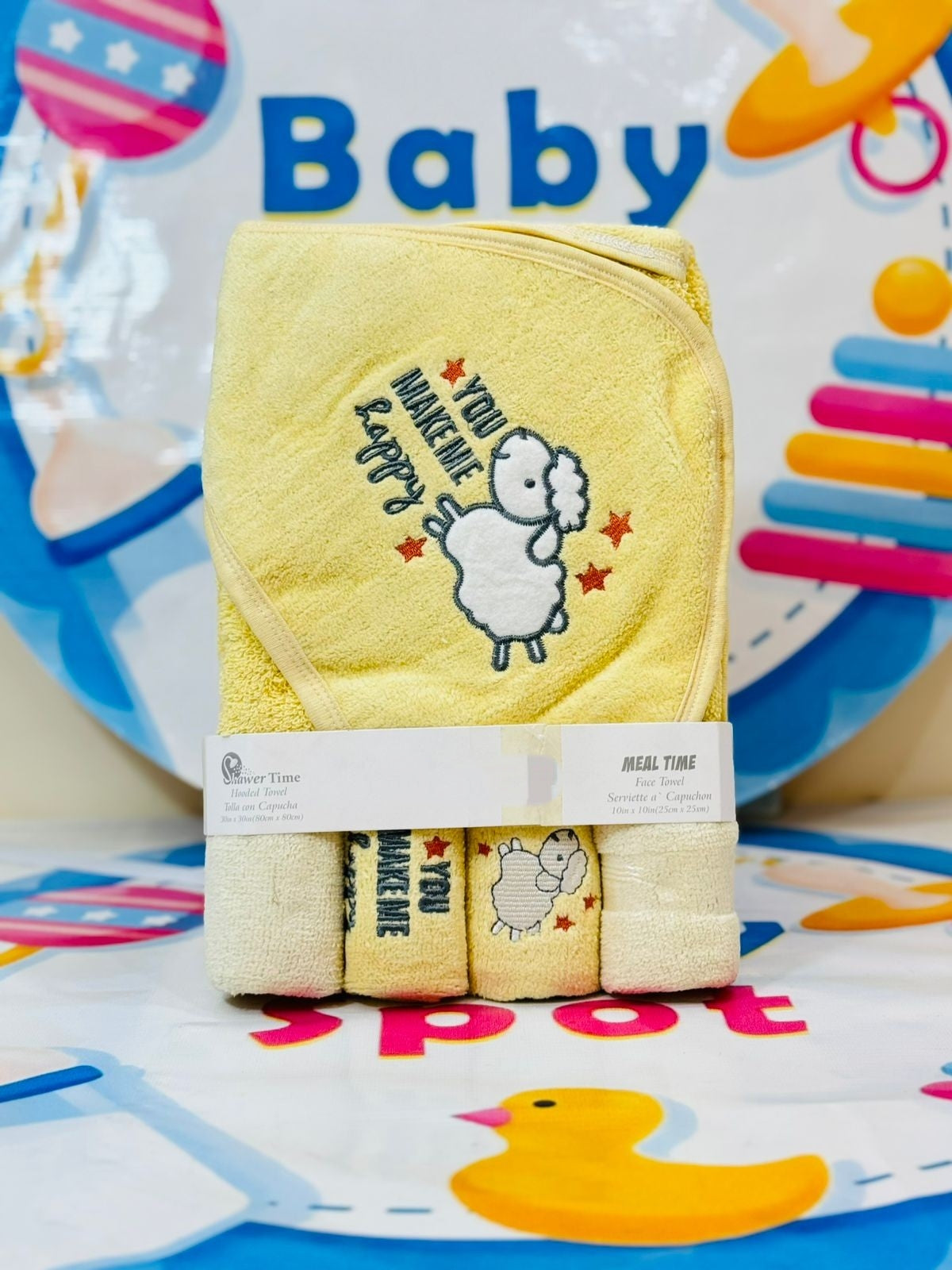 β¨ Keep your little ones comfy and dry with our premium range baby towel set! This set includes 1 soft bath towel and 4 washcloths/facetowels for everyday use. Available in 5 beautiful colors, it's a must-have for your baby's essentials.
Features:
π Complete Set: Includes 1 bath towel and 4 soft, absorbent washcloths.
π 5 Beautiful Colors: Perfect for matching with your babyβs essentials.
π Premium Quality: Made with baby-friendly, super soft, and highly absorbent fabric.
π Multi-Purpose Use: Ideal