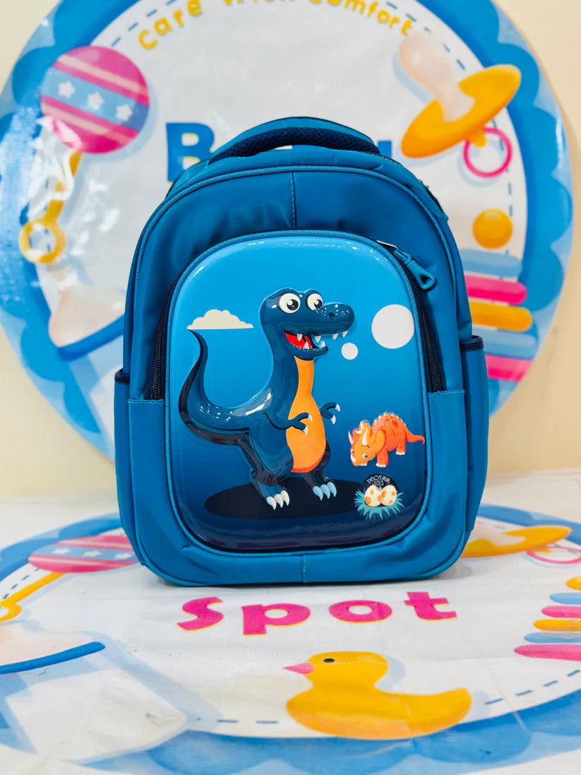 3D Dino School Bag