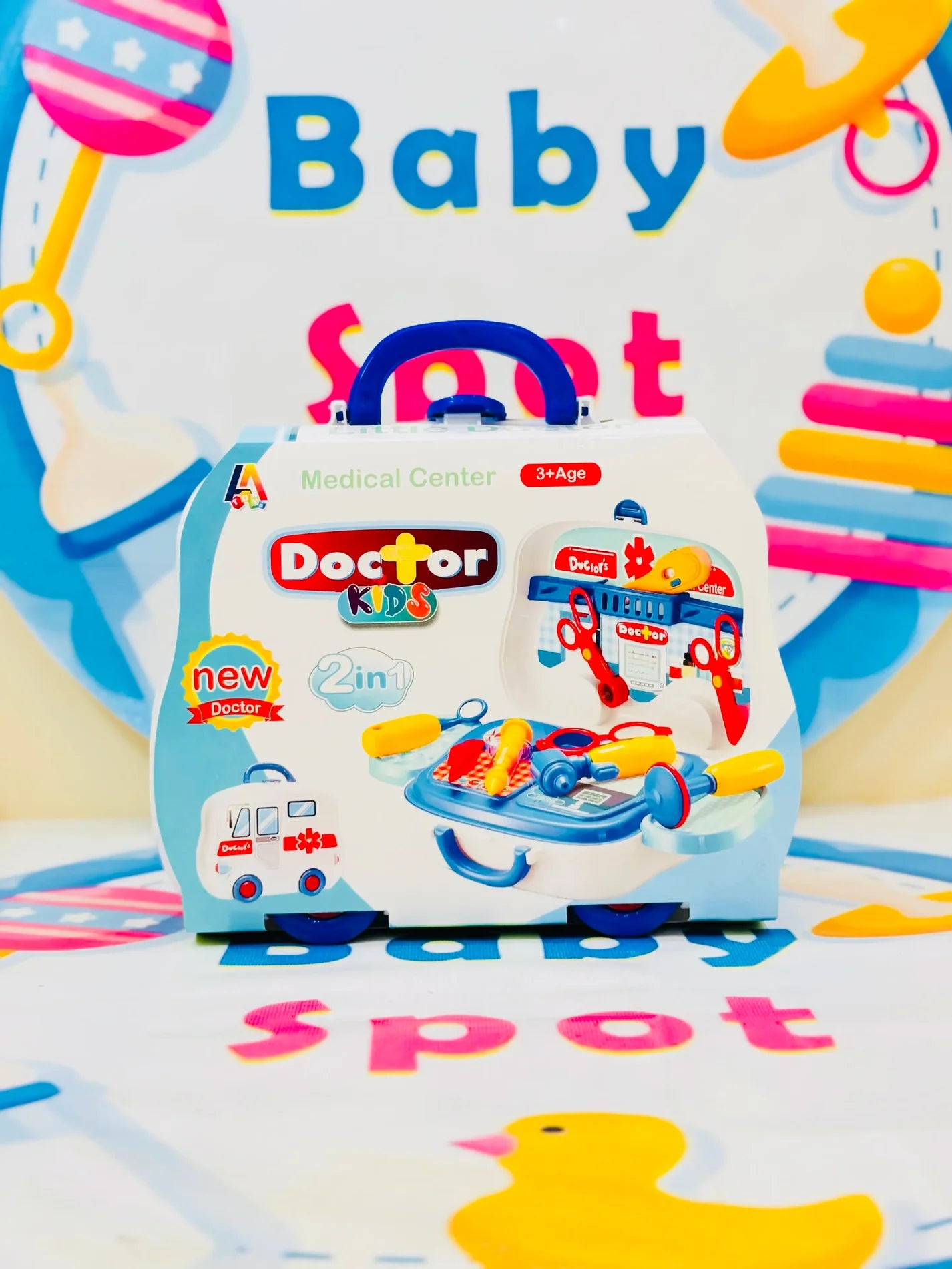 Deluxe Doctor Set Toy – Play, Heal & Imagine! 🩺👩⚕️
Inspire little doctors with the Deluxe Doctor Set Toy! Designed for imaginative role play, this set includes realistic medical tools like a stethoscope, thermometer, syringe, and more—helping kids learn, explore, and develop empathy while having fun.
🩺 Why Kids Love It?
👨⚕️ Realistic Medical Tools – Looks just like real doctor equipment for authentic role-play fun! 🏥💉
📚 Educational & Enga