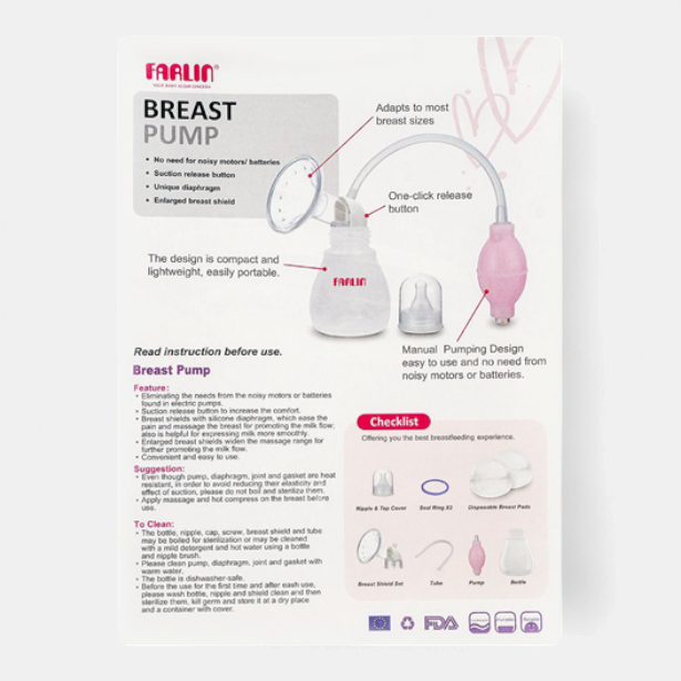 Farlin Manual Breast Pump Collection