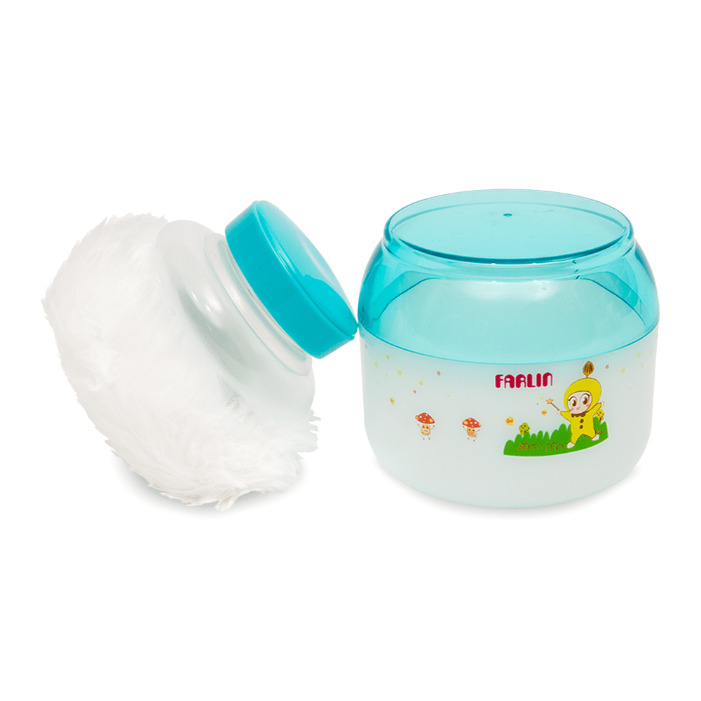 Farlin baby powser puff Green