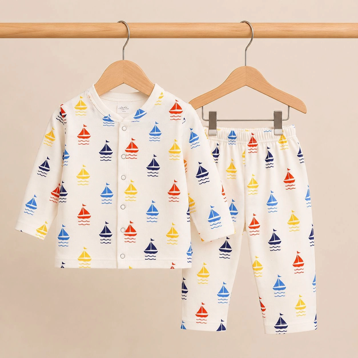 SunnyStar® Baby Pajama Suits(0-3 Months)