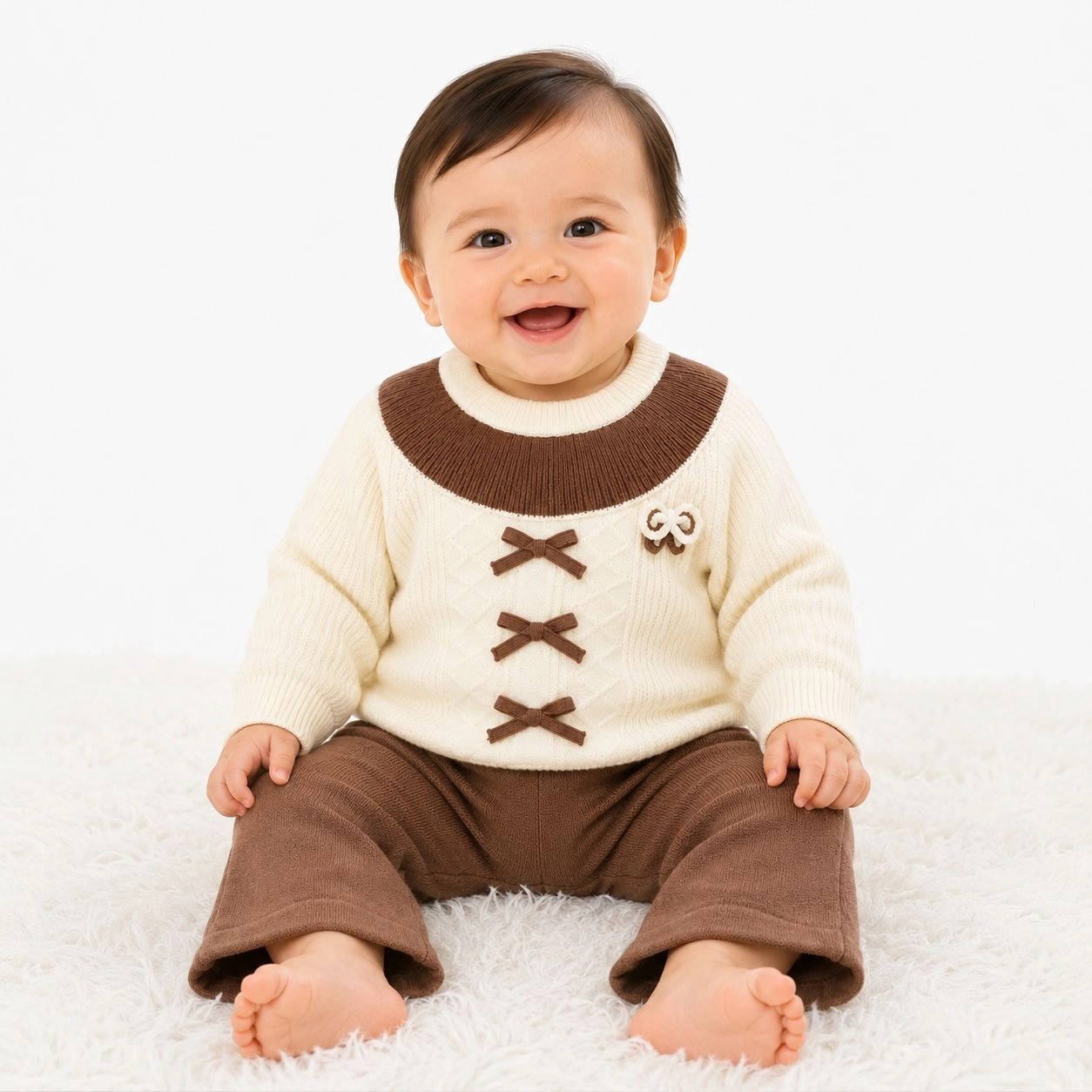 Baby Woolen Pajama Suits – Winter Collection ❄️