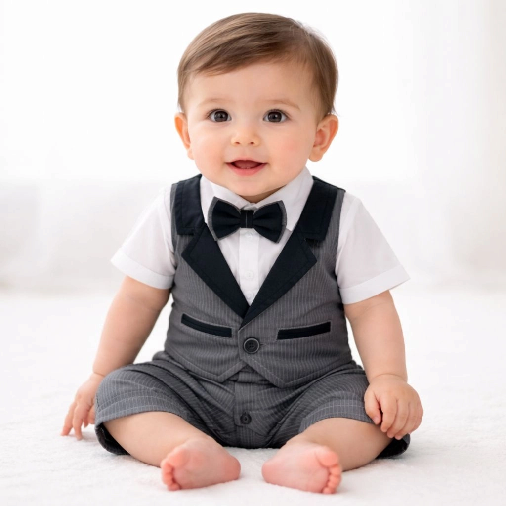 Premium Baby Rompers Range Tuxedo(Gr)