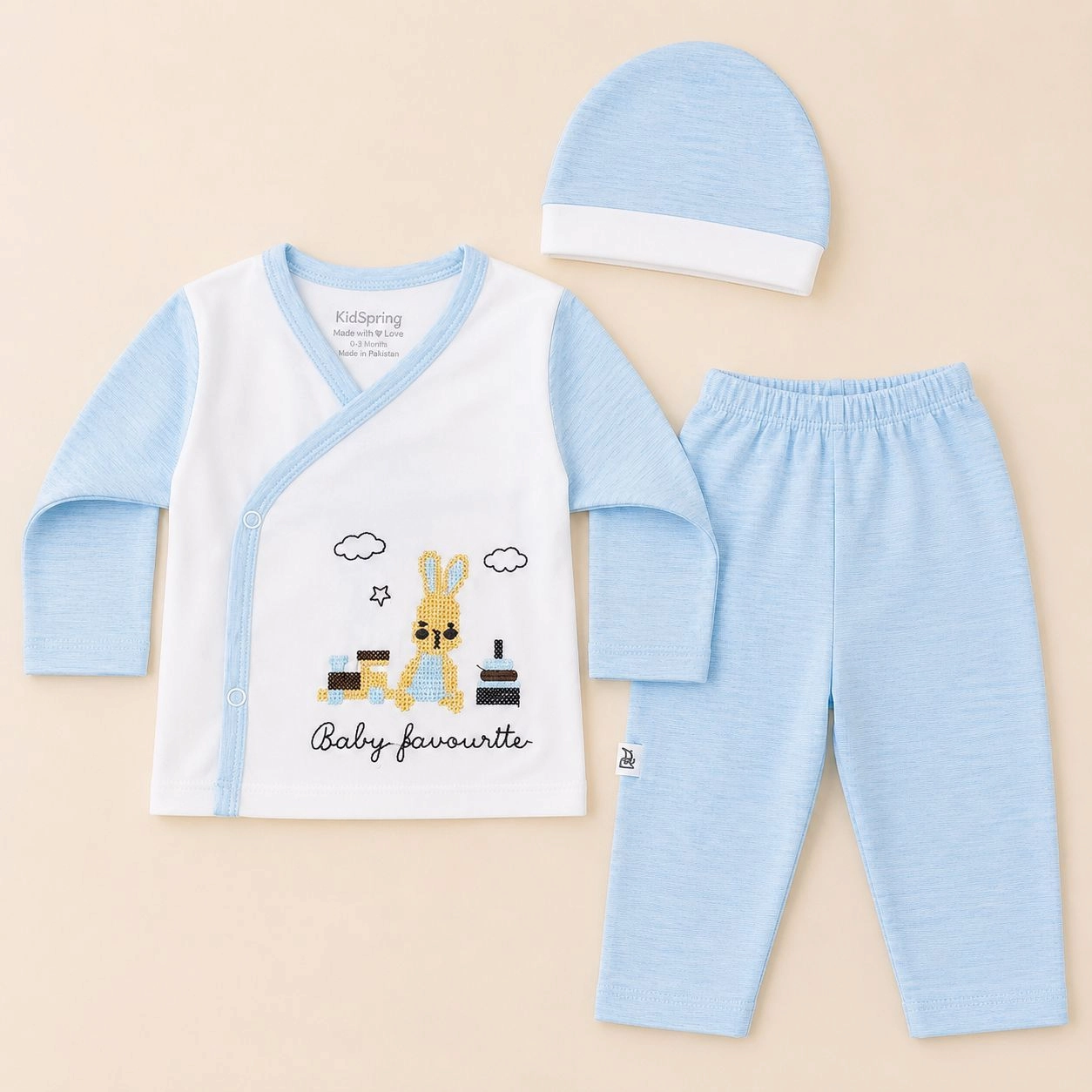 Baby Pajama Suit with Cap