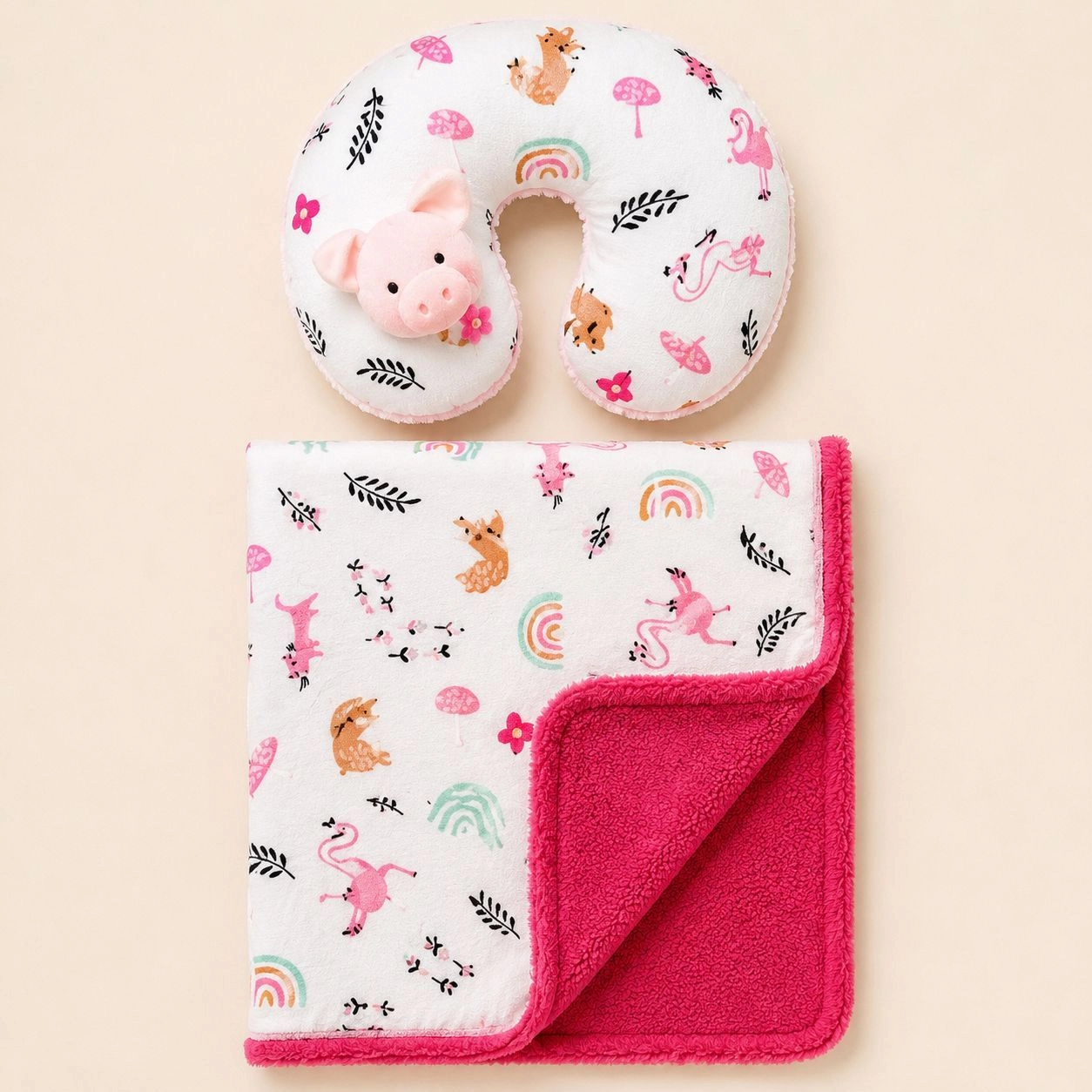 Blanket with pillow collection