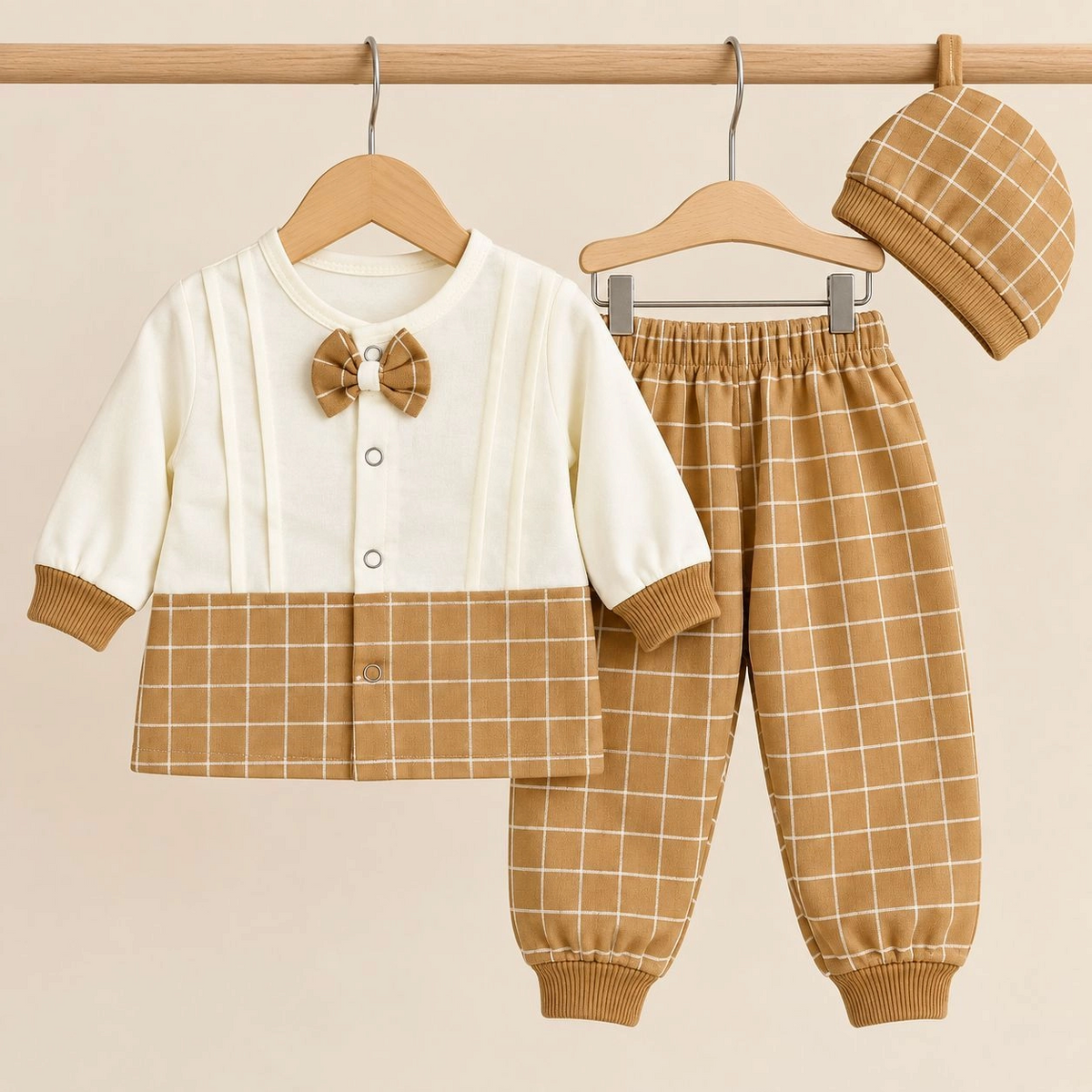 Baby Pajama Suit with Cap SK(0-3 months)