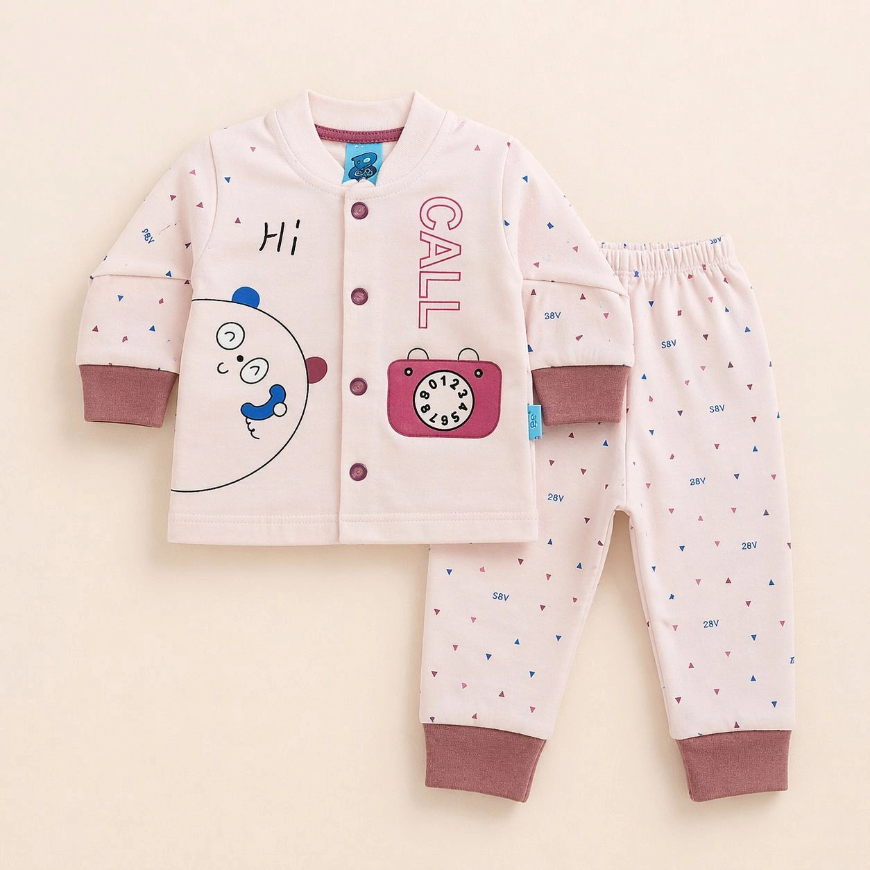 Bstep Branded Baby pajama suit