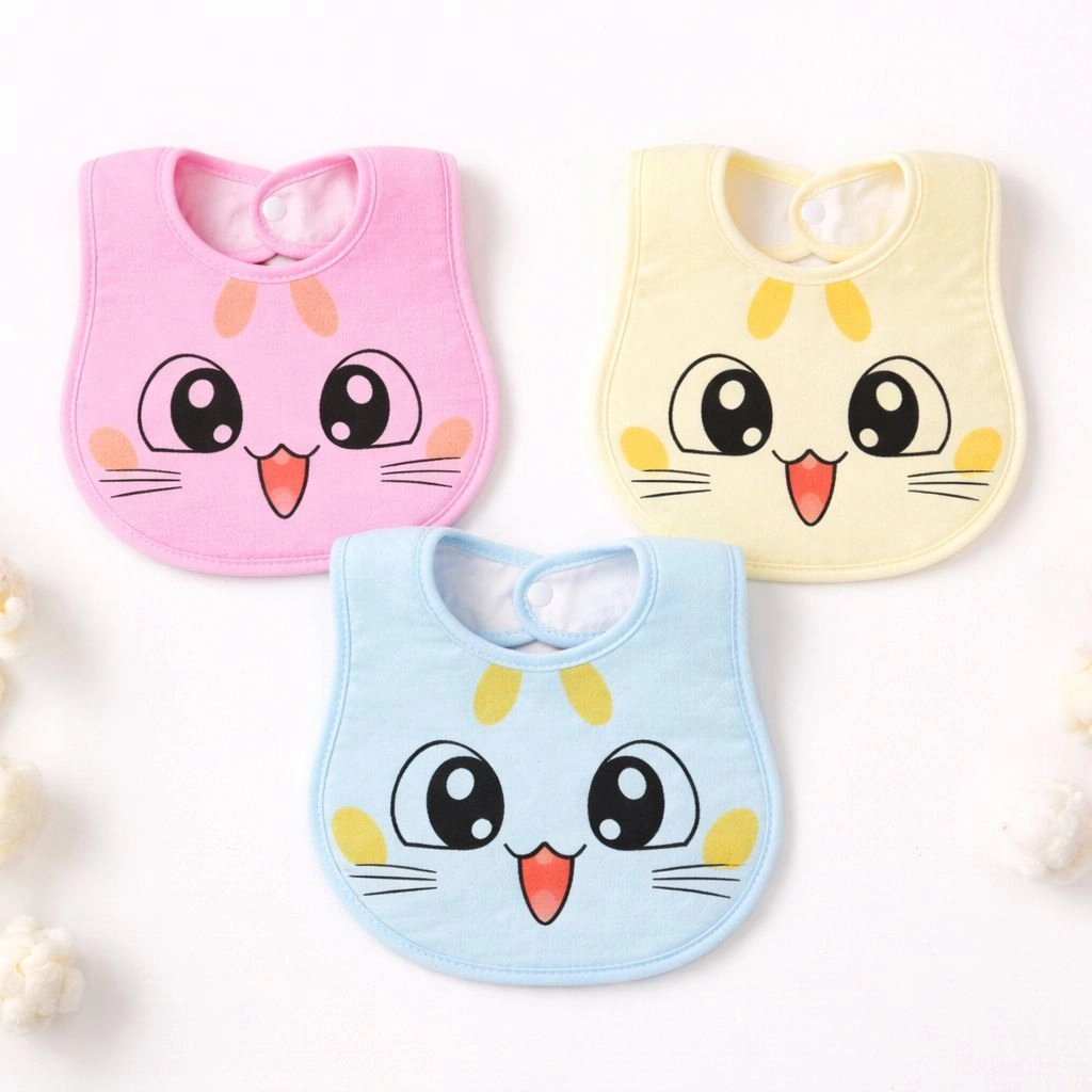 Set of 3 beautifully crafted bibs