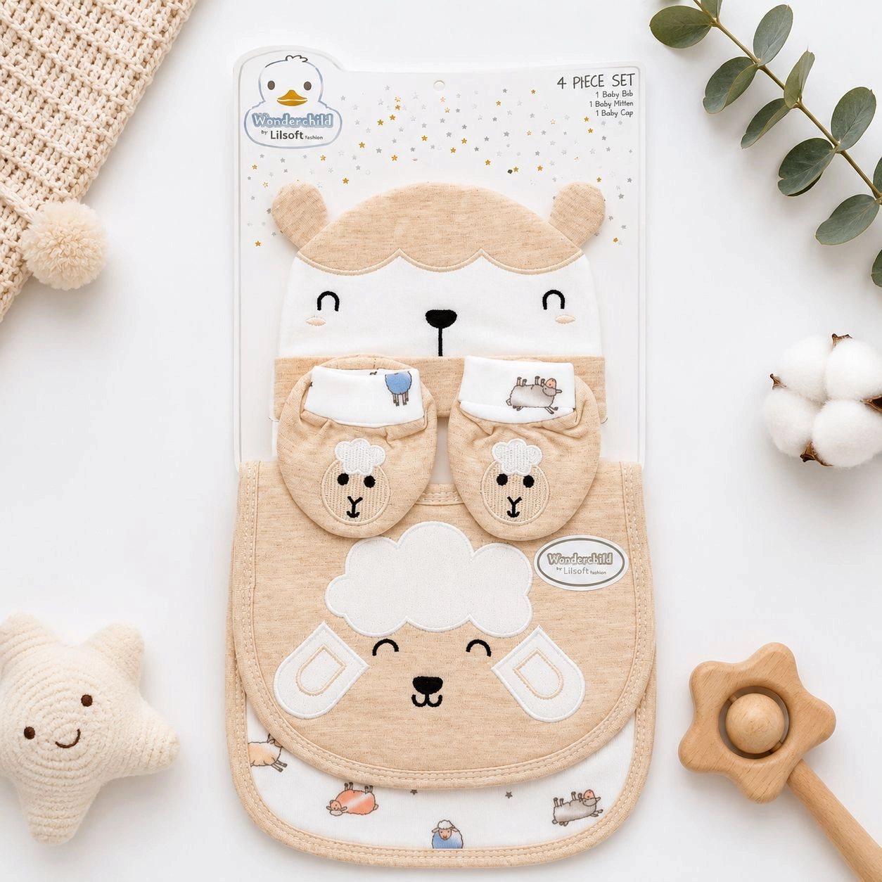 Imported Baby 4-Piece Essentials Set