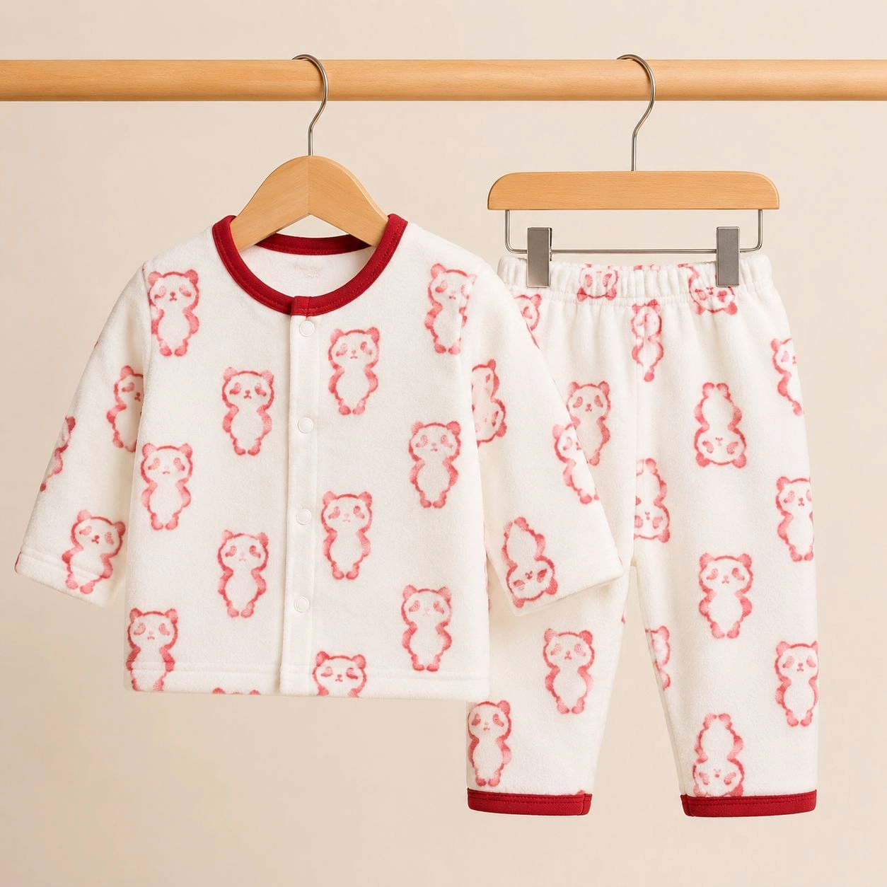 Winter Fleece 2 pc baby suits(0-3 month)