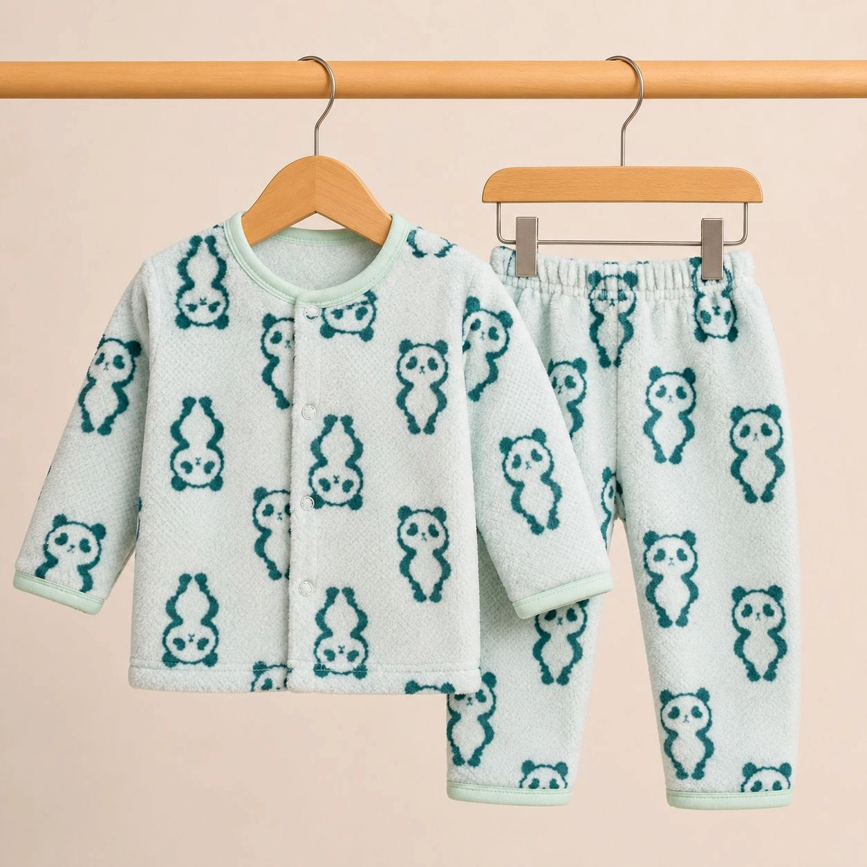 Winter Fleece 2 pc baby suits(0-3 month)