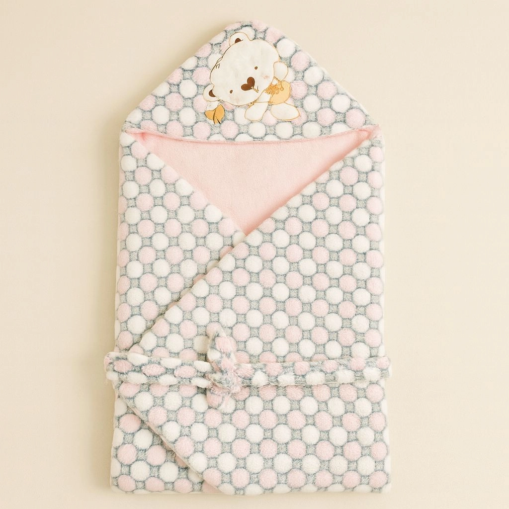 Baby Quilted Sleeping Bag / Carry Nest with Belt