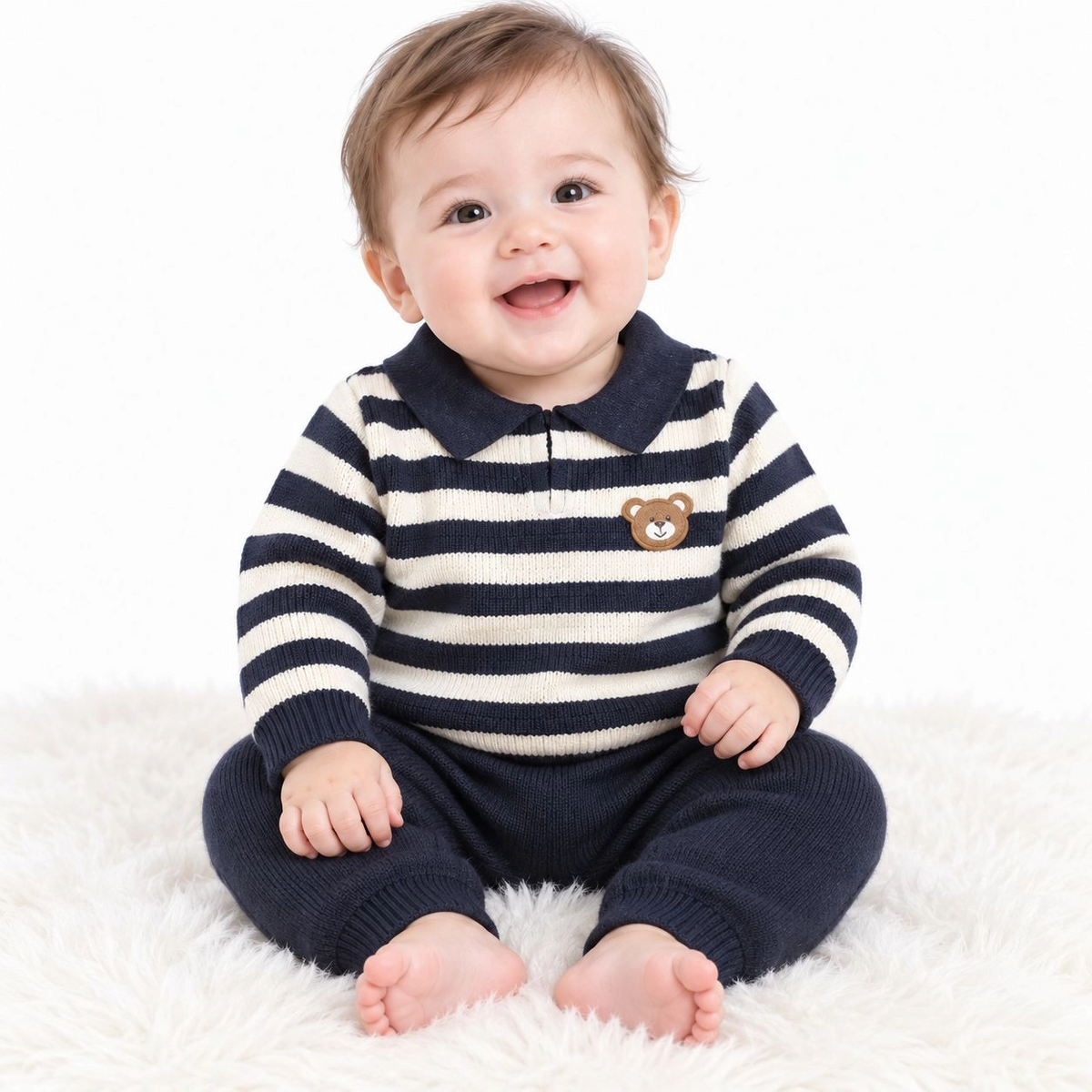 Baby Woolen Pajama Suits – Winter Collection ❄️