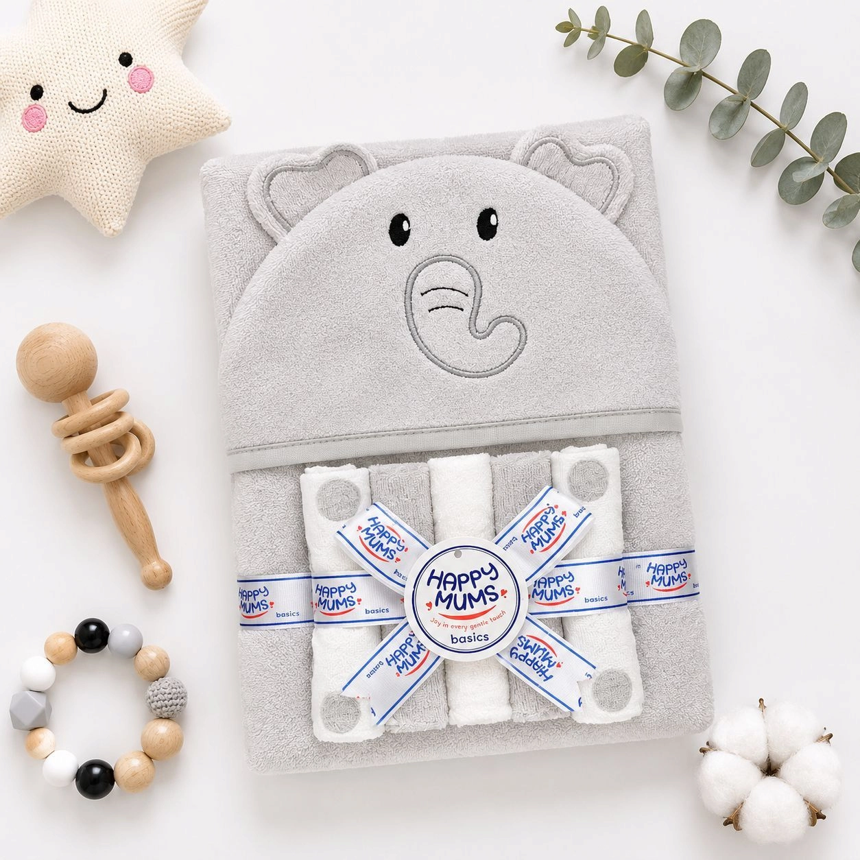 HM Baby Hooded Bath Towel Set