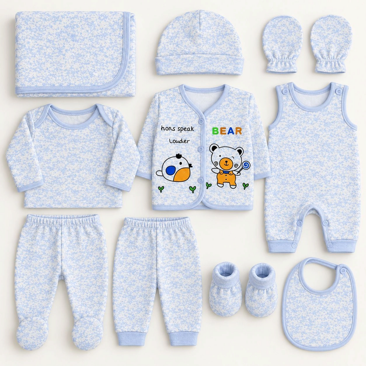 11 pcs baby winter starter set collection