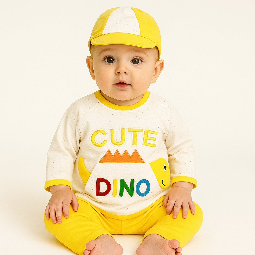 Premium Baby Pajama Shirt with Cap Collection