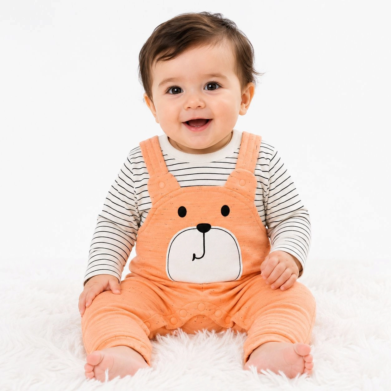 Blended Cotton Bear Romper โ Available in 3 Beautiful Colors