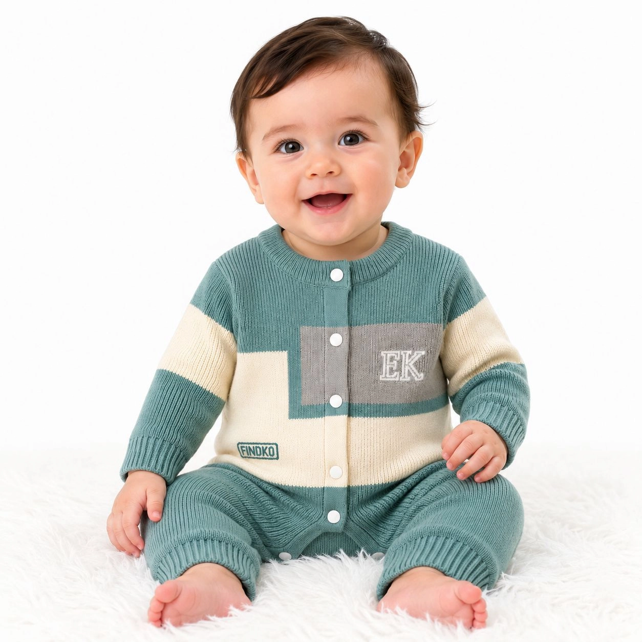 Imported Woolen Baby Rompers