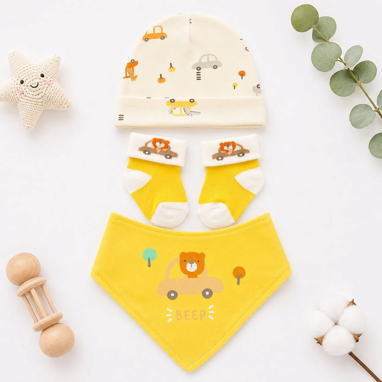 Sunnozy Baby 3-Piece Essentials Set