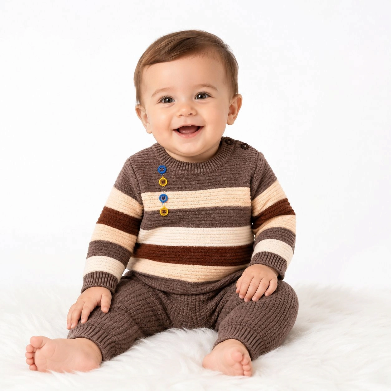 Baby Woolen Pajama Suits – Winter Collection ❄️