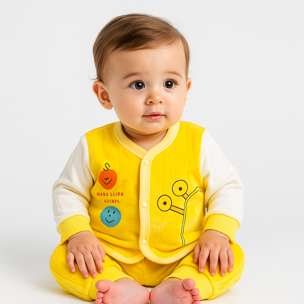 Winter Fleece 2 pc baby suits