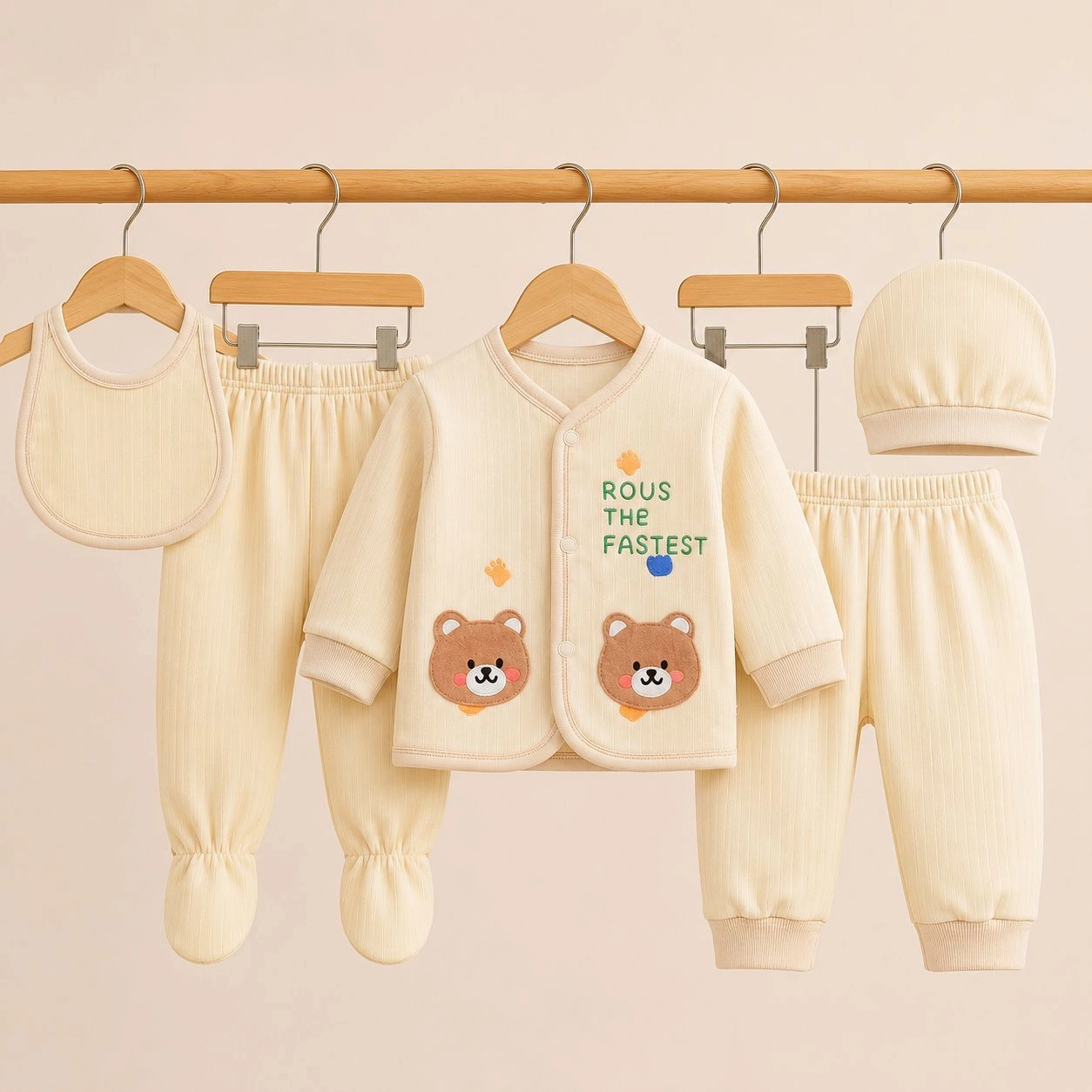 Baby winter 5 Pcs Starter Set Dresses