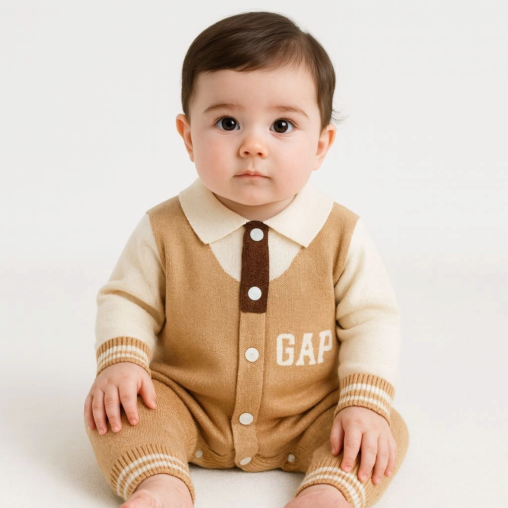 Imported Woolen Baby Rompers