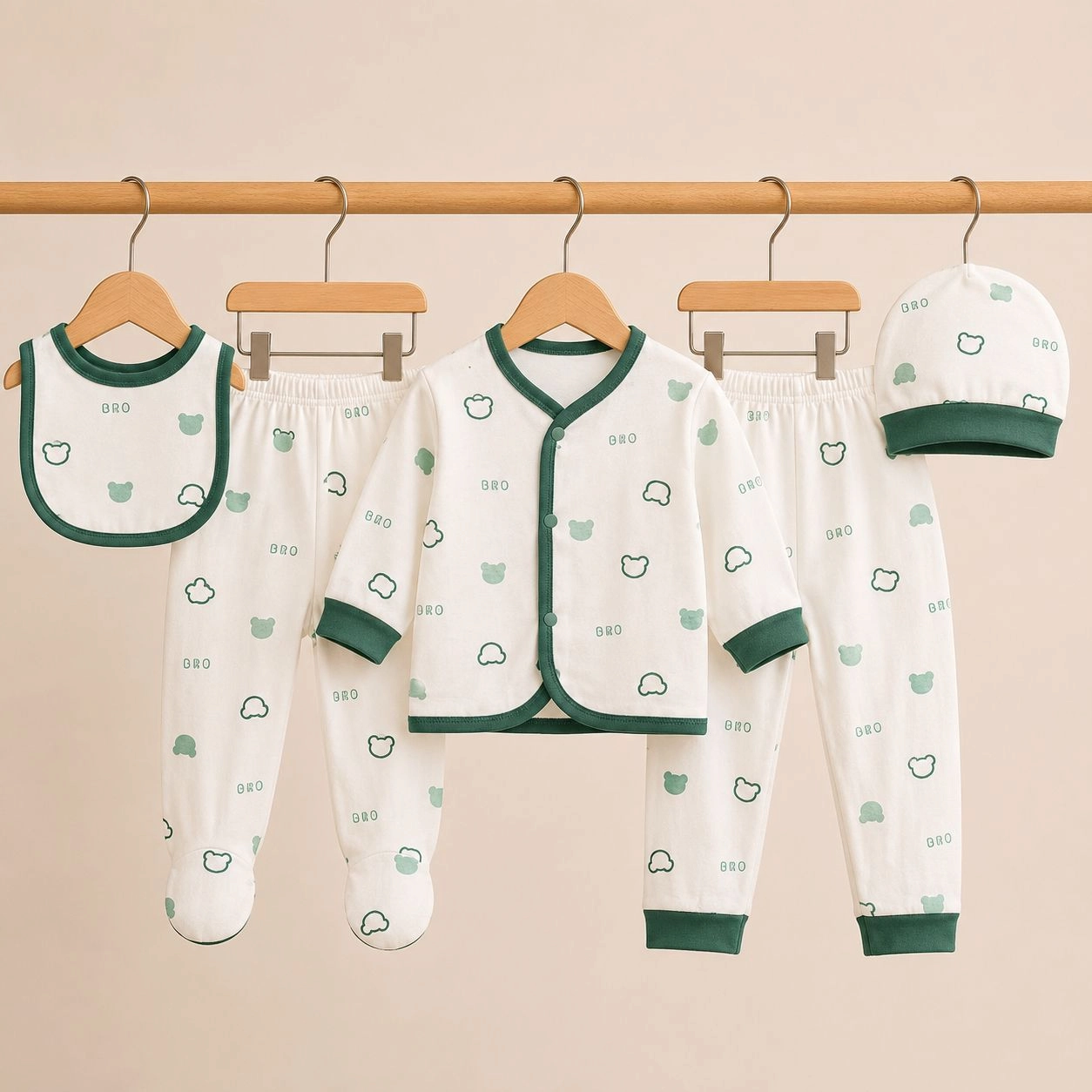 5-Piece Newborn Baby Clothing Set