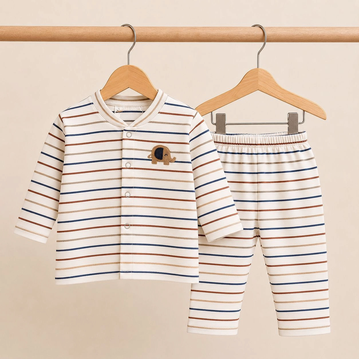 SunnyStar® Baby Pajama Suits(0-3 months)
