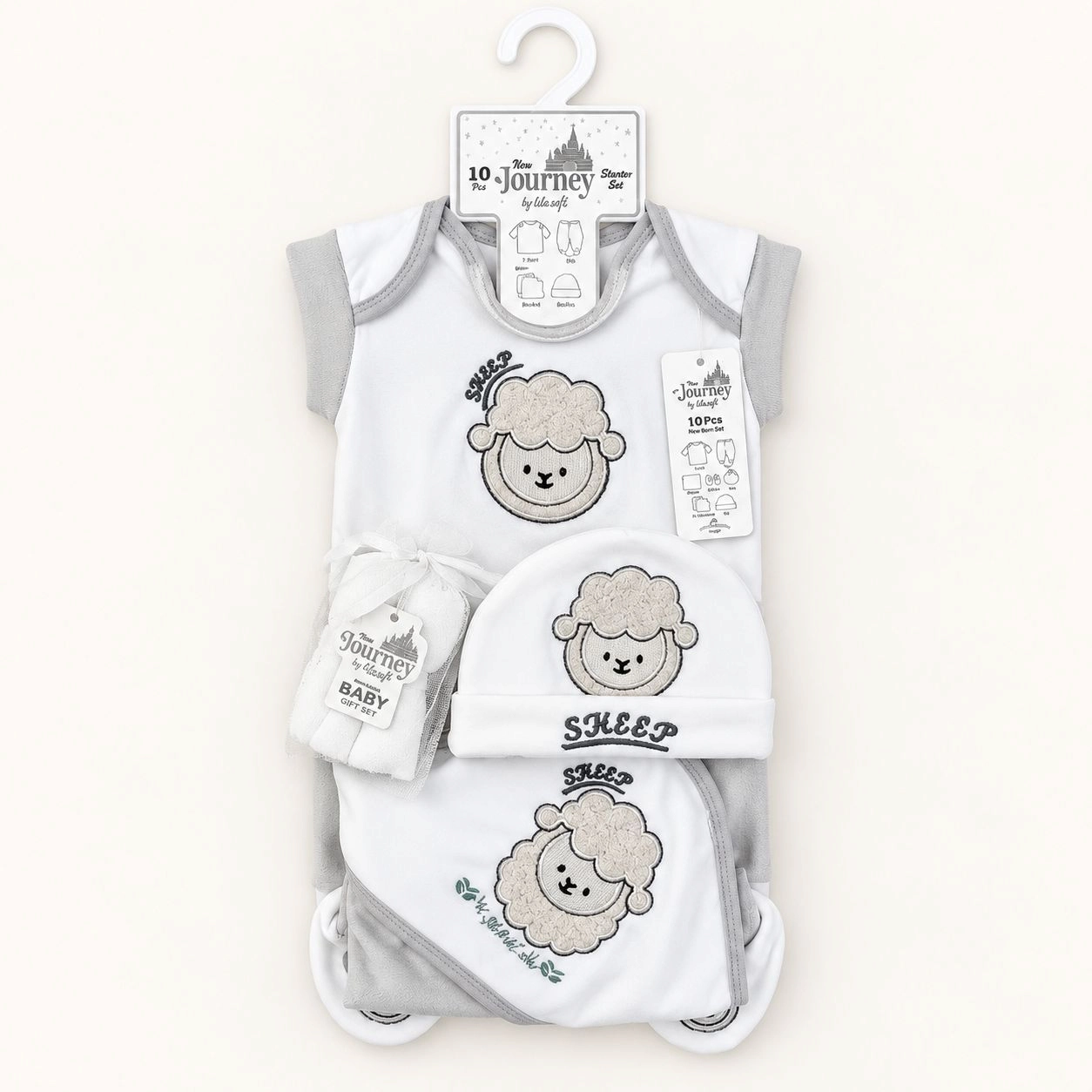 10 Pcs Winter Velvet Baby Starter Set