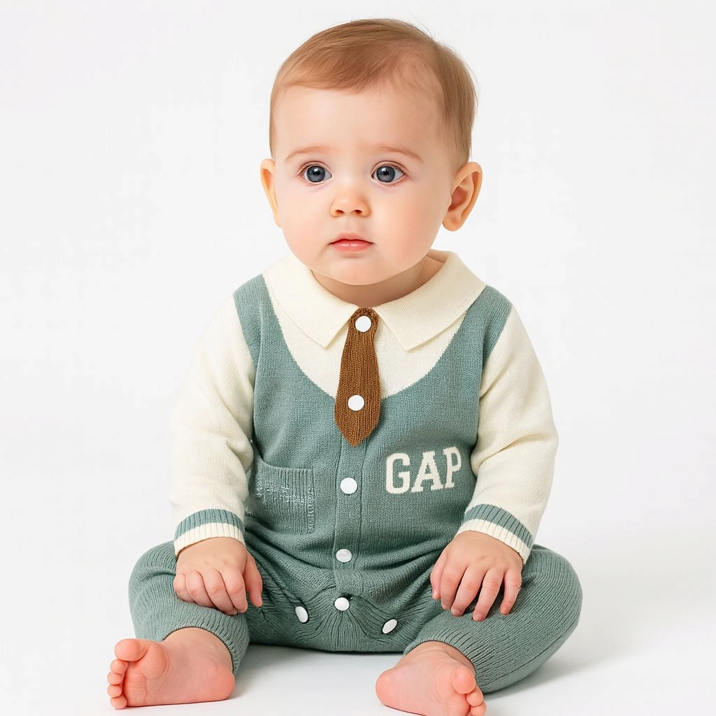 Imported Woolen Baby Rompers