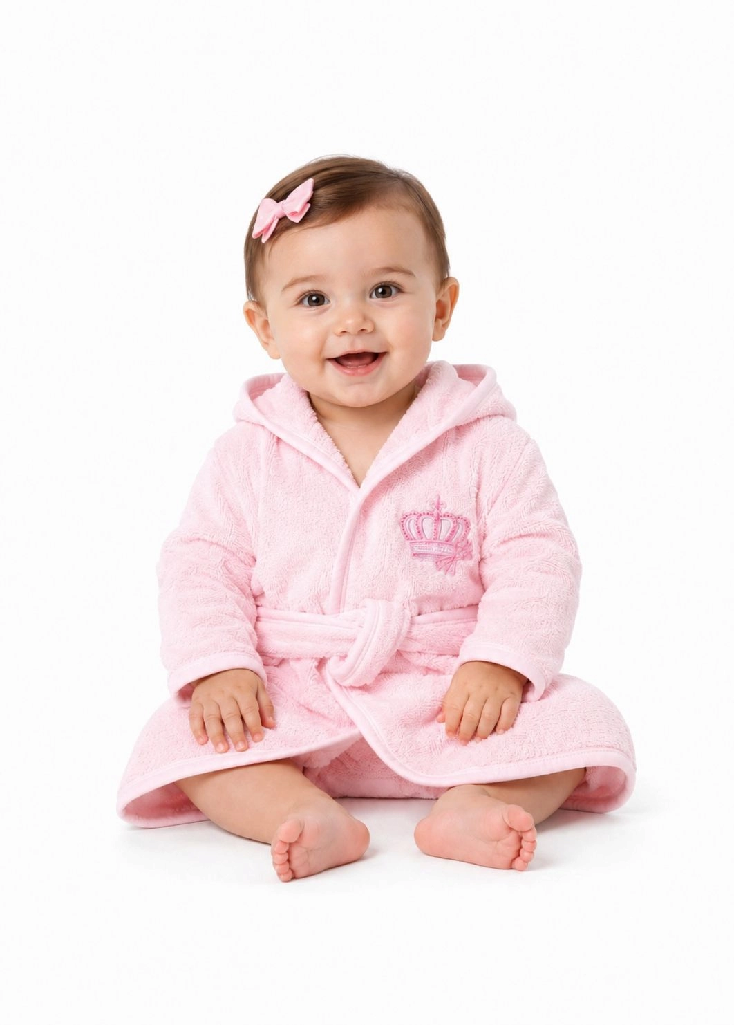 Premium Baby Hooded Bath Gown Collection(Pink) 🛁✨