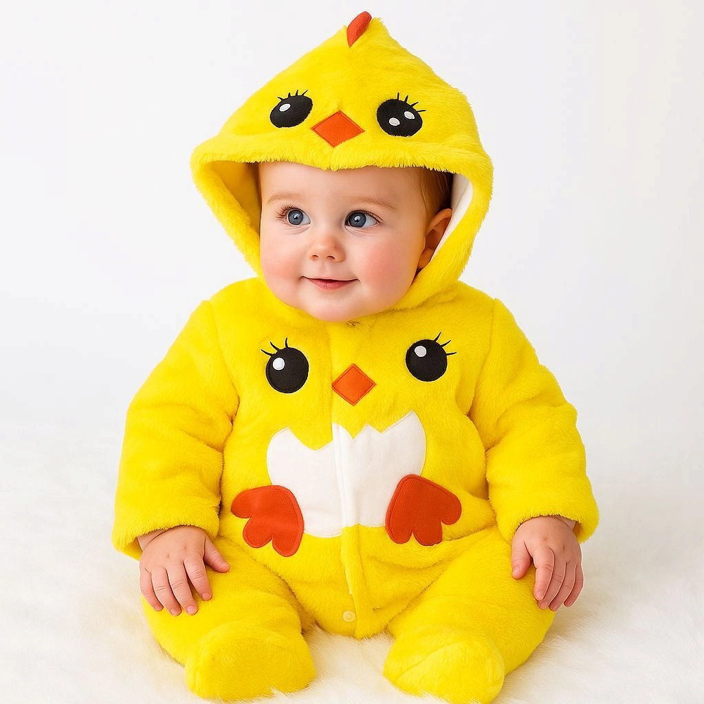 Baby Quilted Fur Winter Rompers β Cozy & Stylish