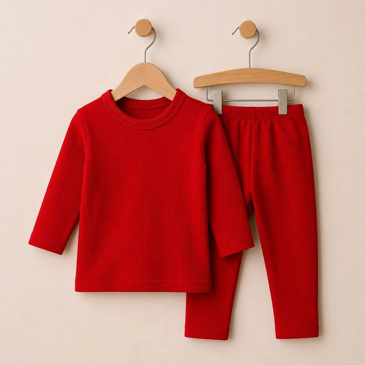 Baby Winter Thermal Suits β Red
