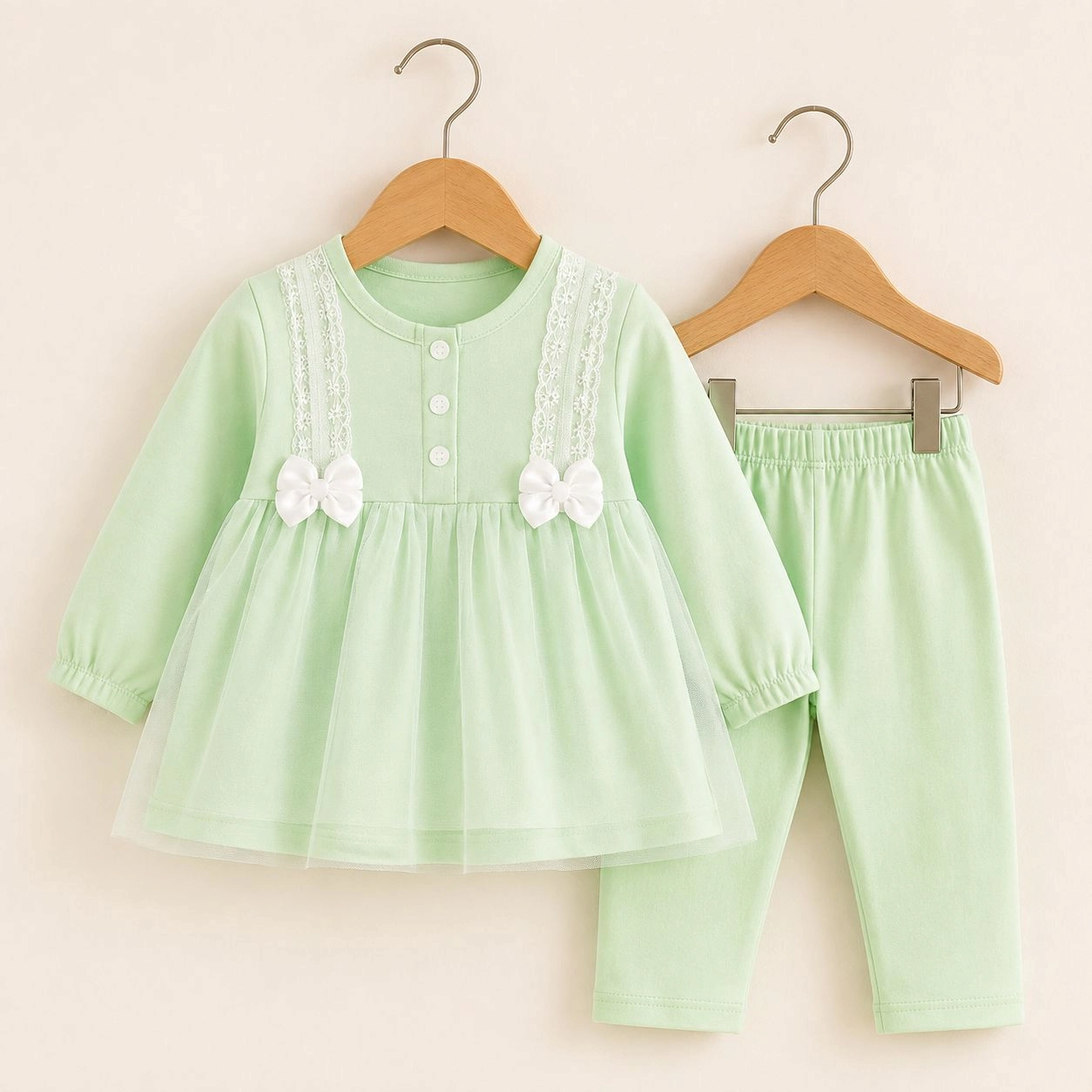 Baby Pajama Suit blended frock style