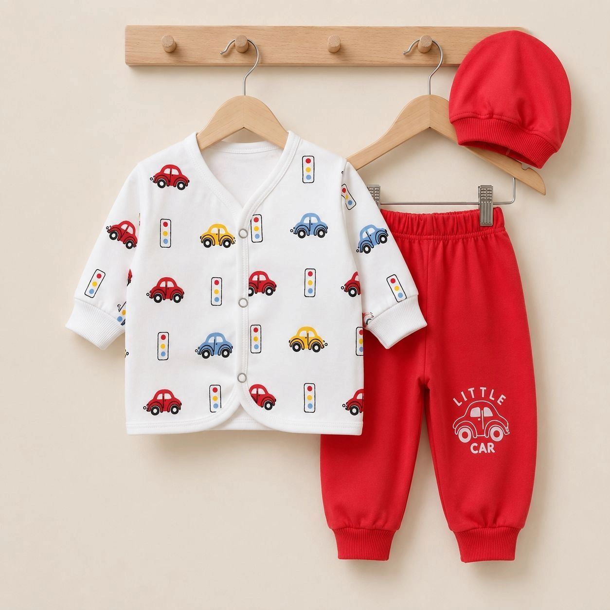 Baby Pajama Suit with Cap SK(0-3 months)