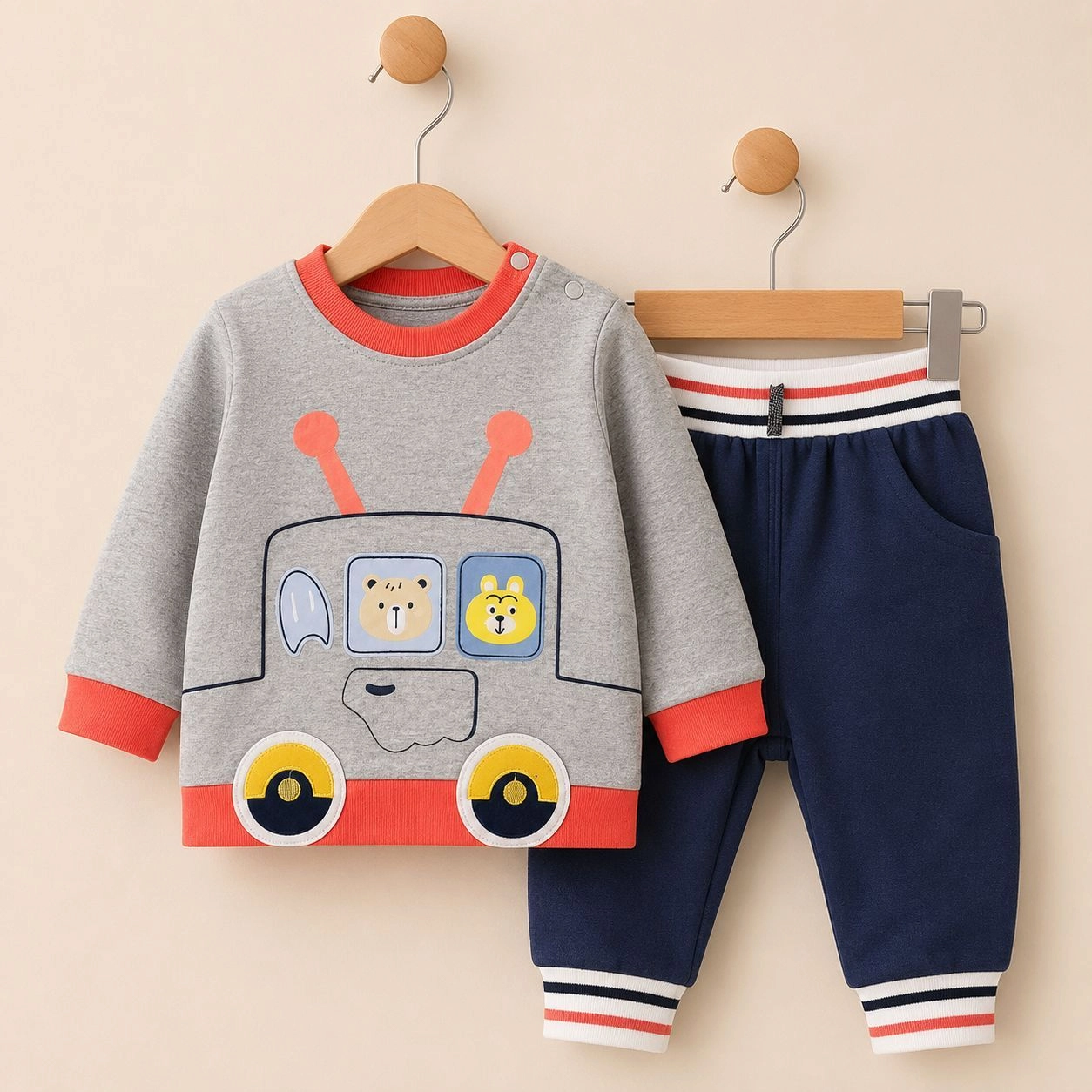 Justborn Branded Baby Pajama Suit