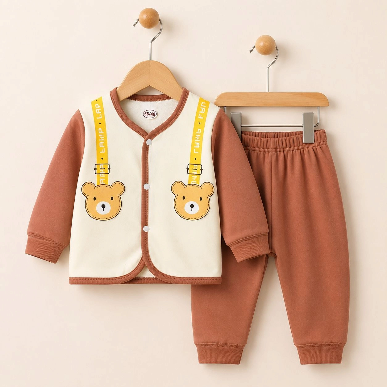 Winter Fleece 2 pc baby suits(0-3 months)
