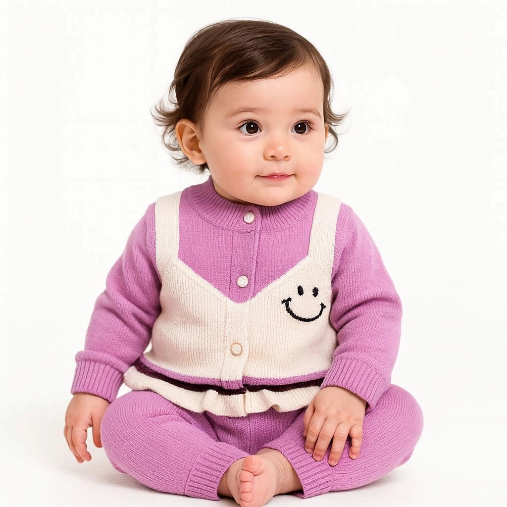 Baby Woolen Pajama Suits ā Winter Collection āļø