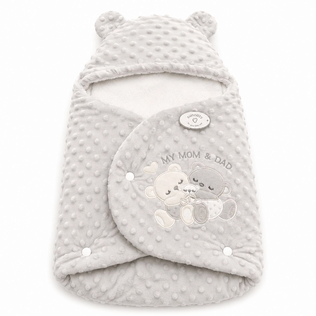 Sunnozy Branded Baby Sleeping Bag/Carry Nest(Grey)