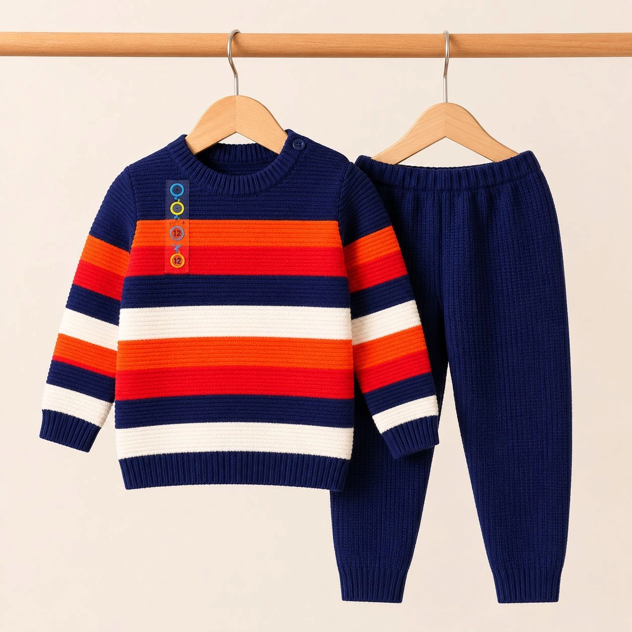 Baby Woolen Pajama Suits – Winter Collection ❄️