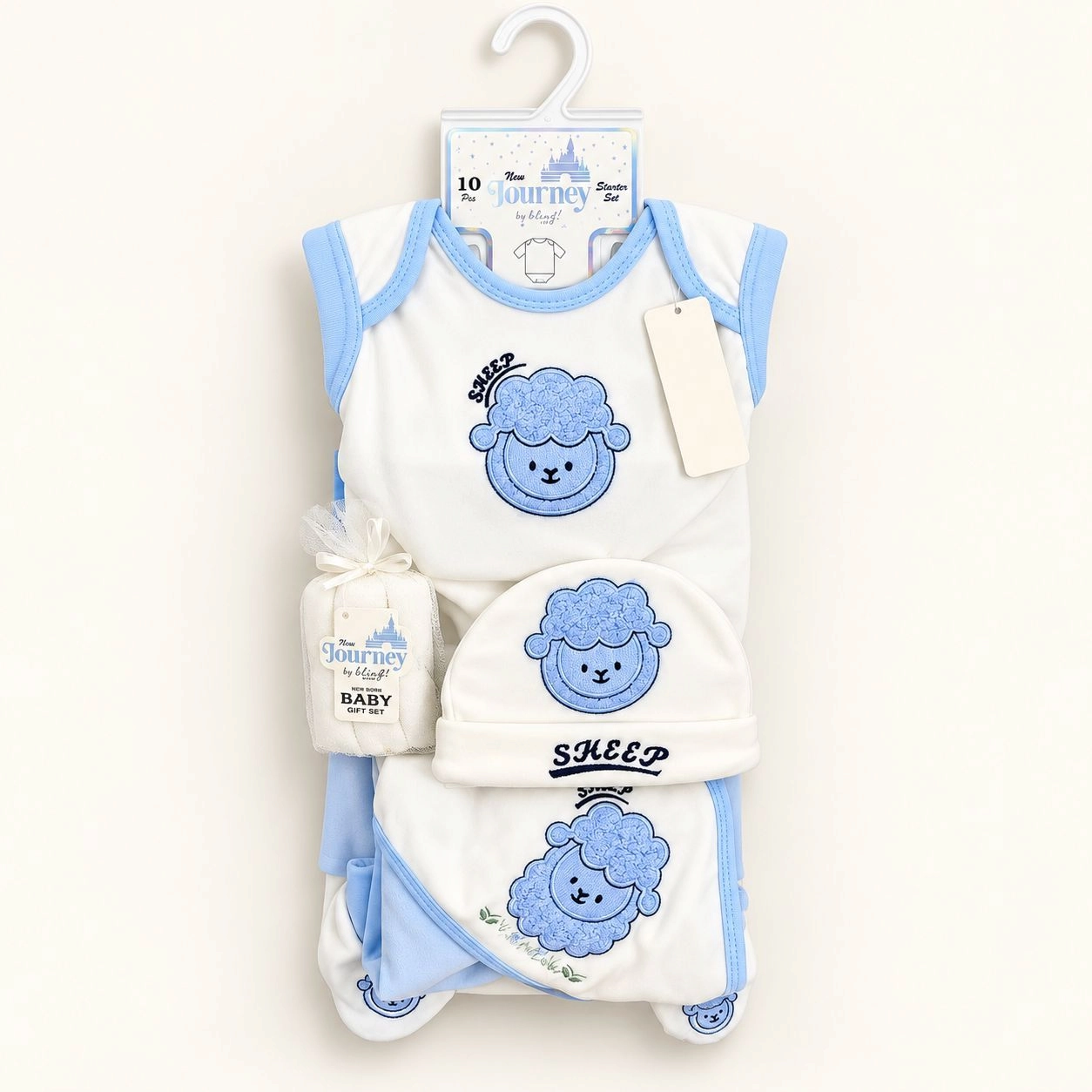 10 Pcs Winter Velvet Baby Starter Set