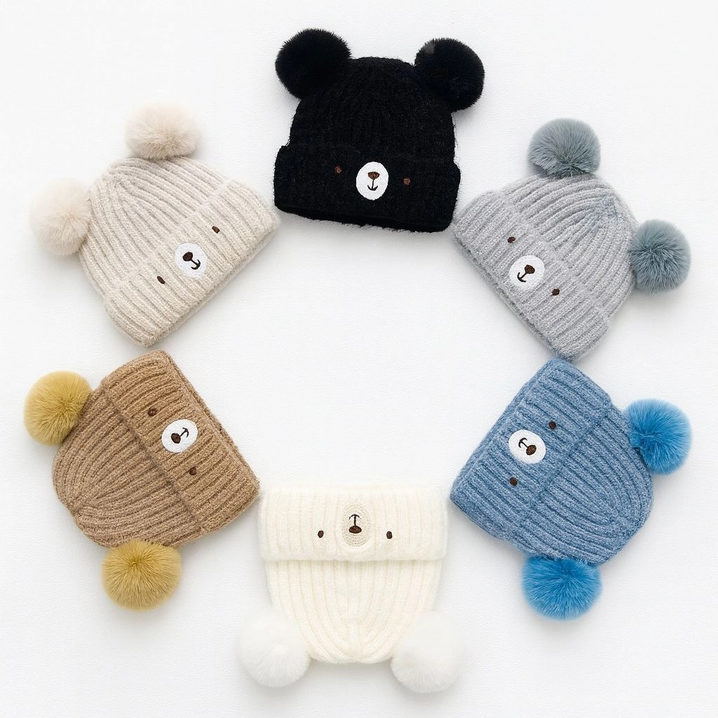 Imported Baby Woolen Caps Collection(1-4 years)