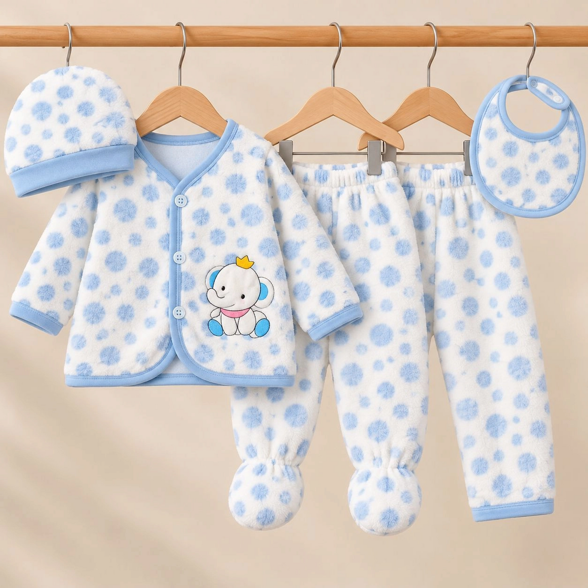 Baby winter 5 Pcs Starter Set Dresses