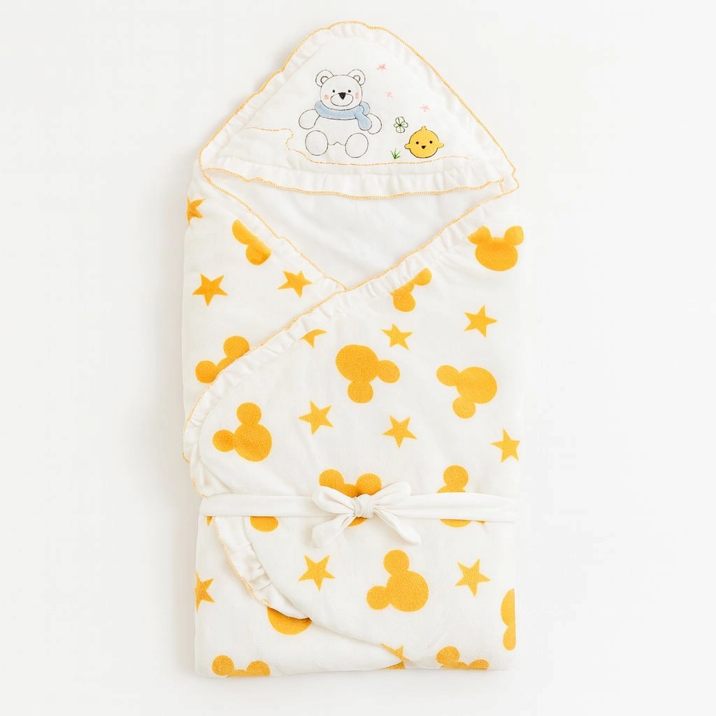 Baby Quilted Sleeping Bag / Carry Nest with Belt