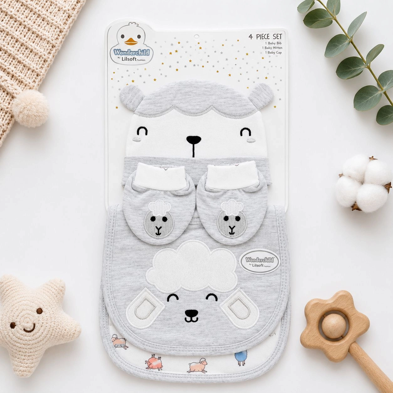 Imported Baby 4-Piece Essentials Set