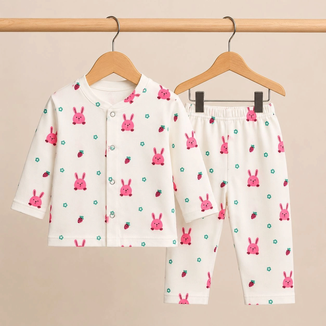 SunnyStar® Baby Pajama Suits(0-3 months)
