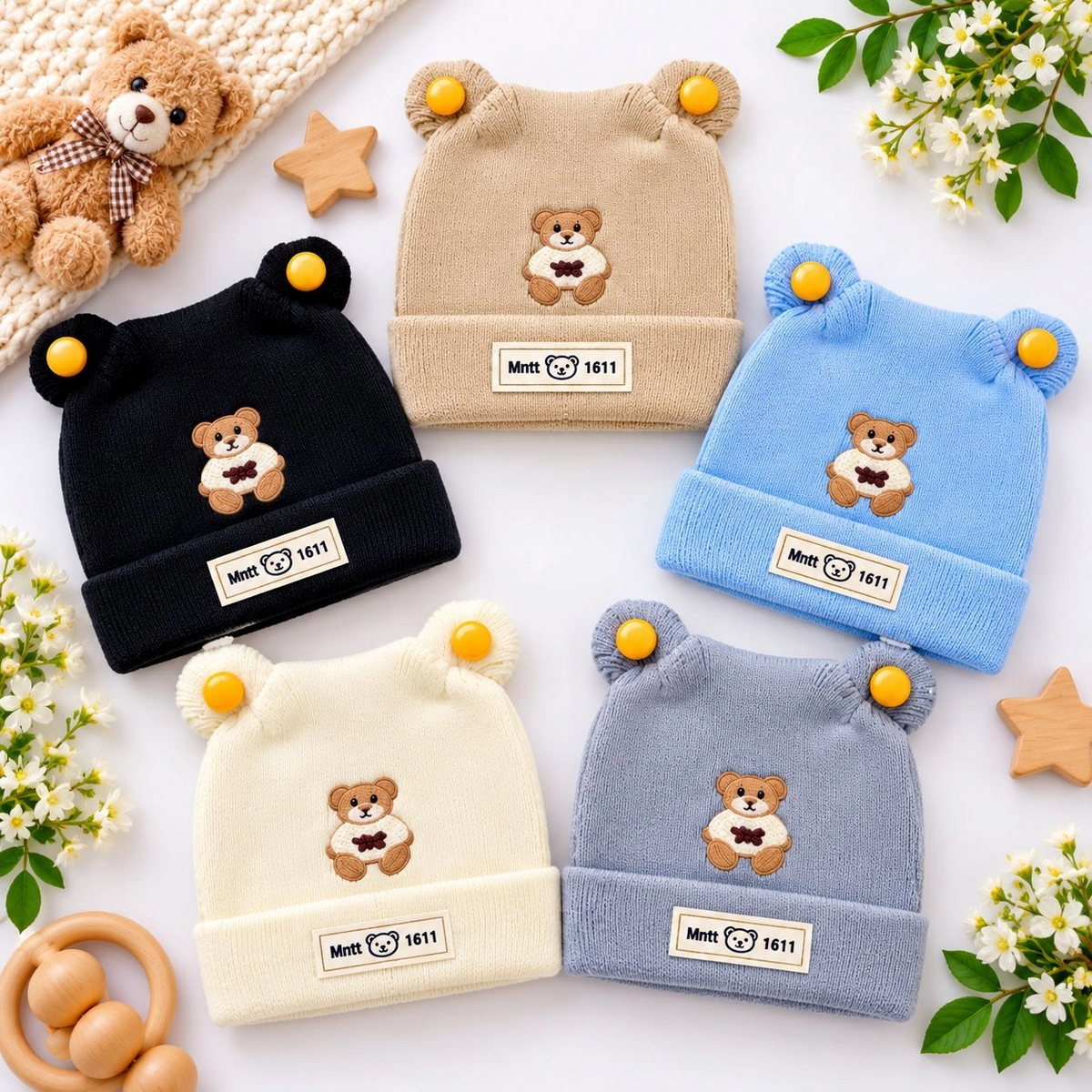 Imported Baby Woolen Caps Collection