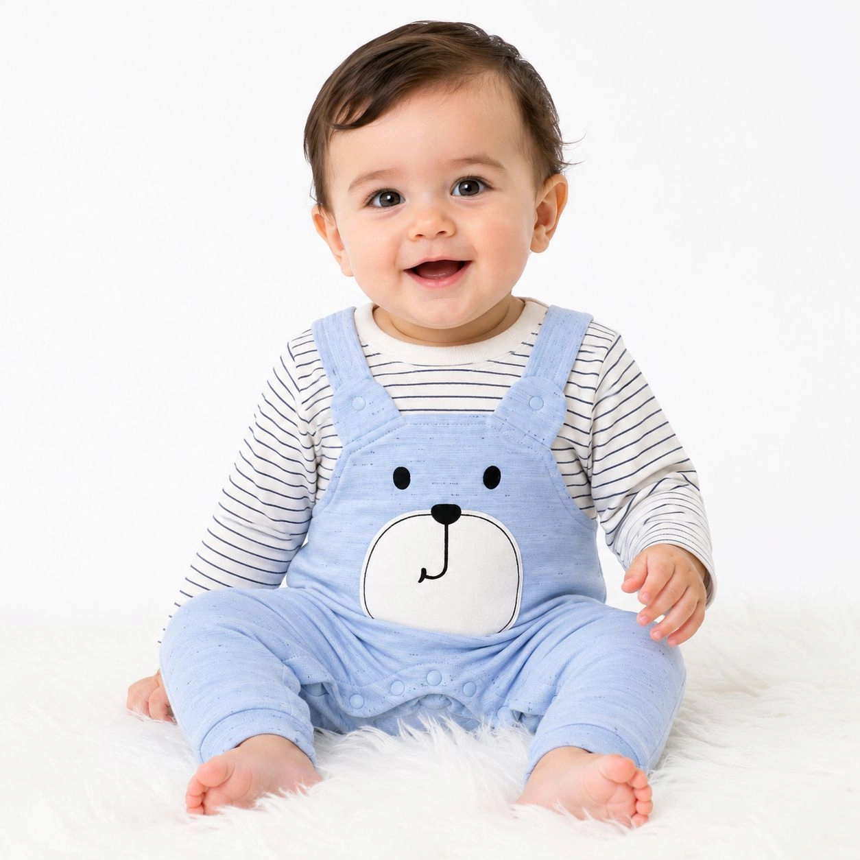 Blended Cotton Bear Romper โ Available in 3 Beautiful Colors